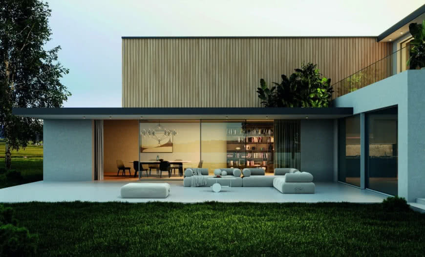Niewidzialna architektura i energooszczędność: drzwi przesuwne w standardzie zeroemisyjnym