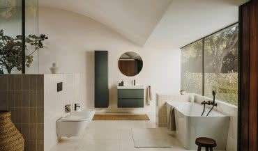 Kolekcja łazienkowa Ona marki Roca inspirowana kulturą śródziemnomorską