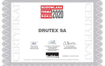 Drutex Budowlaną Firmą Roku