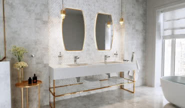 Baterie do łazienek – jaki styl wybrać? Zobacz przykładowe aranżacje