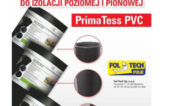 Folia fundamentowa PrimaTess w ofercie firmy Fol-Tech Sp. z o.o.