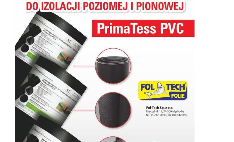 Folia fundamentowa PrimaTess w ofercie firmy Fol-Tech Sp. z o.o.