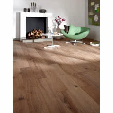 Szczotkowany parkiet dębowy