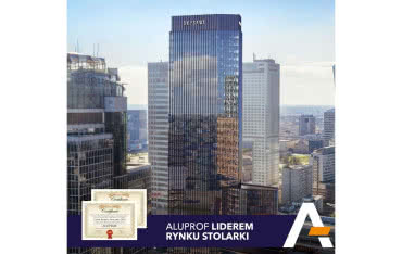 Aluprof po raz trzynasty z tytułem Lidera Branży Stolarki 2021
