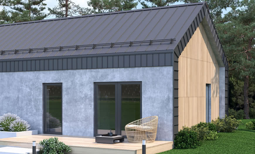 System rynny ukrytej Siba Modern od Ruukki, czyli innowacyjne spojrzenie na budownictwo