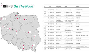 Czerwcowe spotkania doradców REHAU z instalatorami