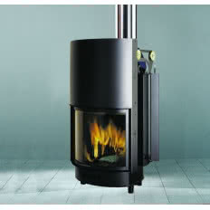 Kominek z płaszczem wodnym Acquatondo 22 Sfera