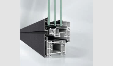 Okno Schüco Symbiotic - doskonałe połączenie aluminium i PVC