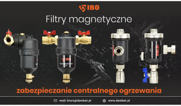 Nowe filtry magnetyczne Dambat do ochrony systemu grzewczego