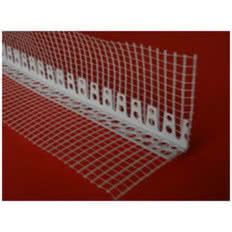 Kątownik łukowy PCV z siatką BP3 S