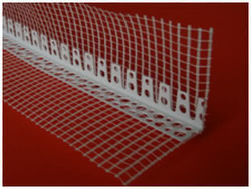 Kątownik łukowy PCV z siatką BP3 S