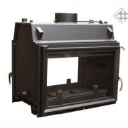 Wkład kominkowy Oliwia tunel z płaszczem wodnym