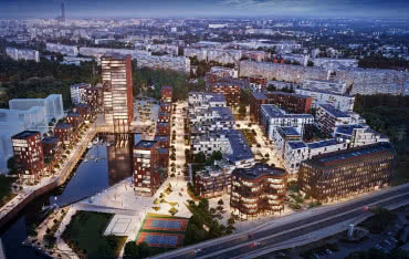 Port Popowice - osiedle mieszkaniowe nad Odrą