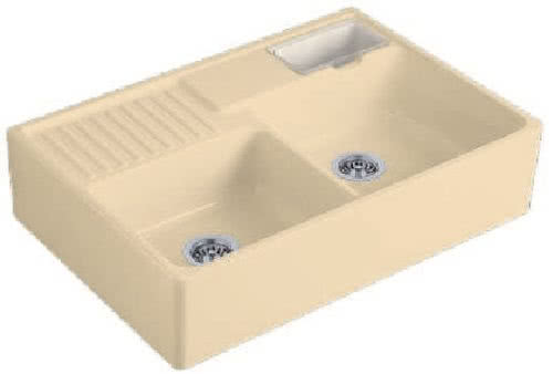 Zlewozmywak dwukomorowy Sand