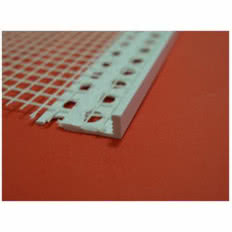 Listwy zakończeniowe PCV z siatką BP22