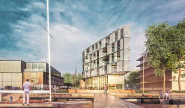 CLUBHOUSE - Unikalny budynek nad wodą 