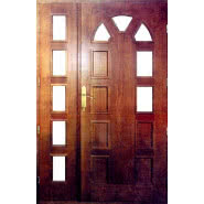 Drewniane drzwi zewnętrzne