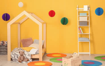 Ciepłe kolory farb – do jakich wnętrz pasują?