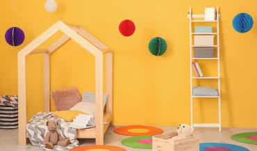 Ciepłe kolory farb – do jakich wnętrz pasują?