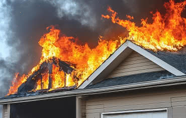 Rośnie liczba pożarów domów. Winne mogą być nielegalnie zaadaptowane poddasza