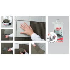 Szara zaprawa klejowa mira Light Fix (szary) C2TE S1