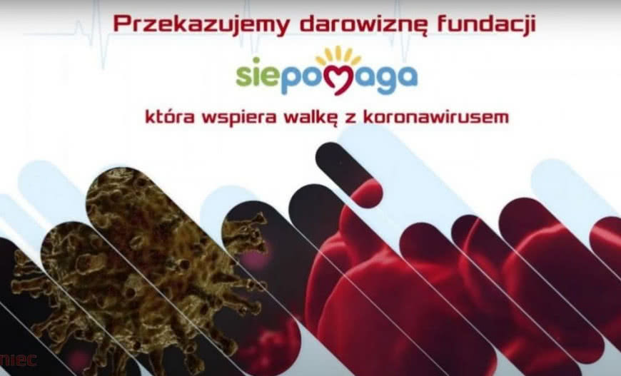 Firma JONIEC® wspomaga szpitale w walce z koronawirusem