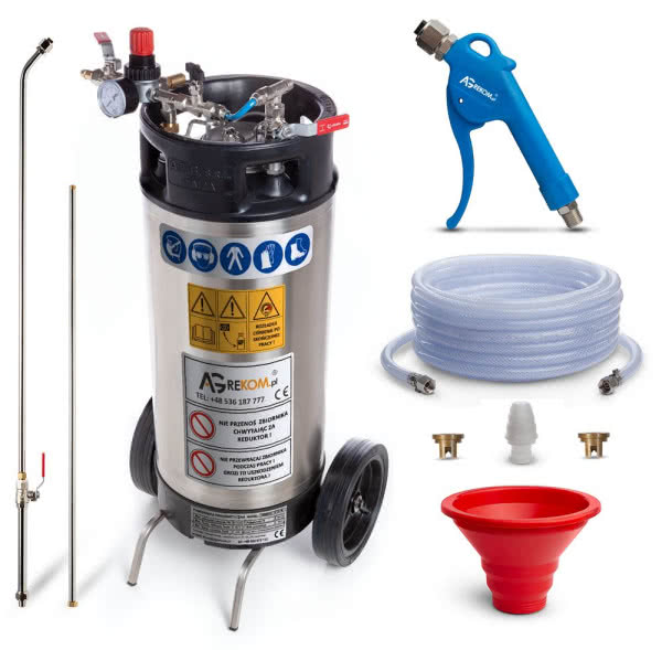 Agrekom agregat do mycia aktywną pianą, dezynfekcji, bielenia ścian i oprysków 