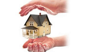 Dom podczas wakacyjnego wyjazdu