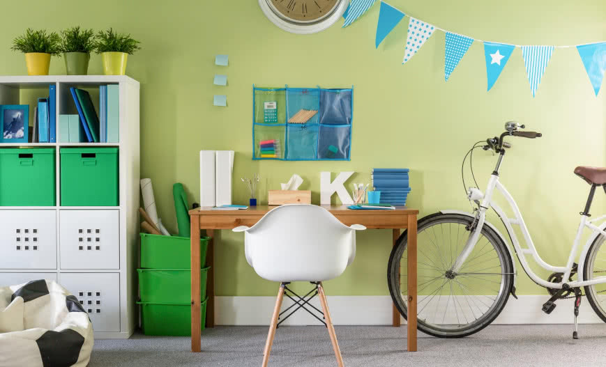 Kolorowe ściany to radość dla dzieci