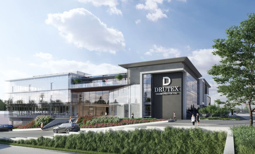Drutex rozpoczyna budowę najnowocześniejszego biurowca w Polsce