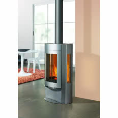 Piecyk wolno stojący na drewno Elle