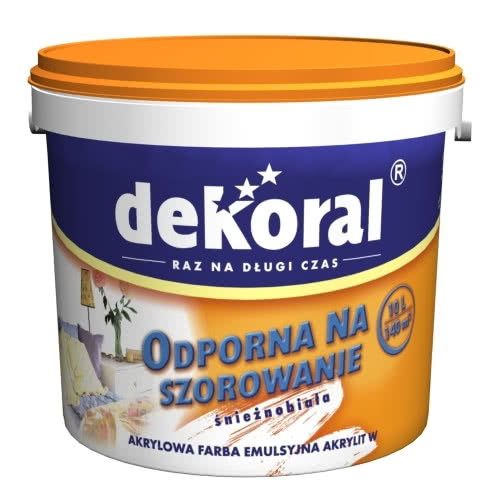 Farba Akrylit W biały