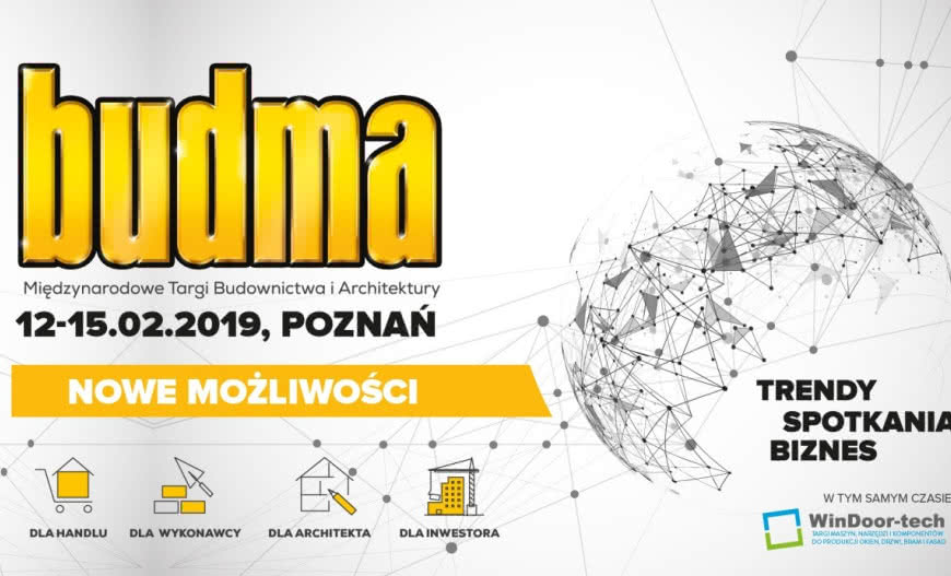 Program wydarzeń na Targach BUDMA 2019