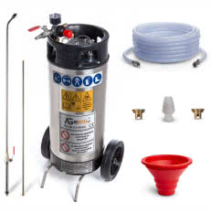 Agrekom agregat do bielenia ścian mlekiem wapiennym