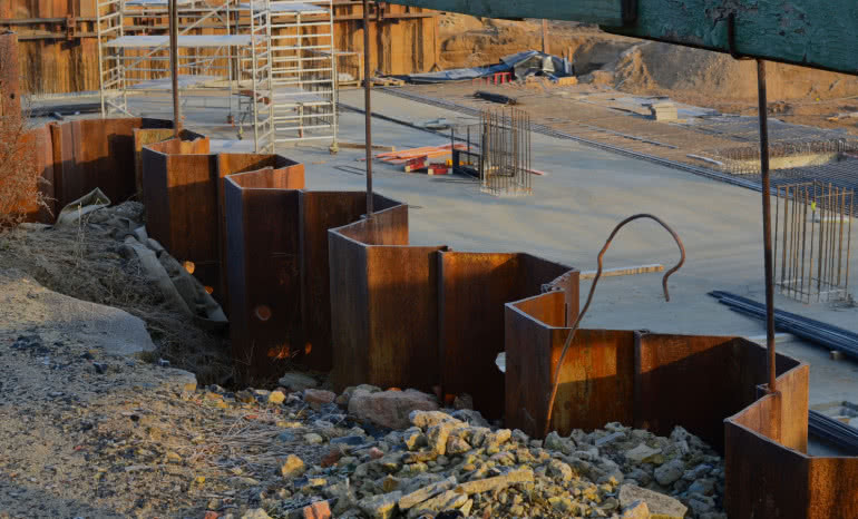 Fundamentowanie głębokie - metody zabezpieczenia wykopu
