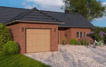 Brama, która odmienia dom. Zobacz nowe powierzchnie Duragrain Vertical Design od Hörmann