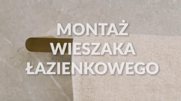 Jak zamontować wieszak na ręcznik?