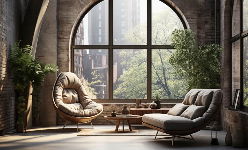 Okna okrągłe i półokrągłe - nietypowe kształty okien w nowoczesnym domu