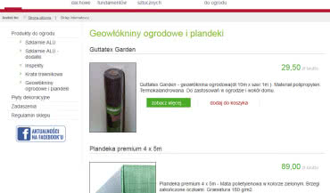 Sklep internetowy Gutta