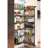 TANDEM ARENA Style 1700/ 600/ 6+6/ antracyt - obszerne cargo otwierane jak lodówka