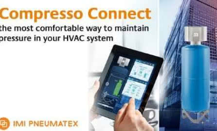Compresso Connect - zdalna kontrola ciśnienia w instalacji HVAC