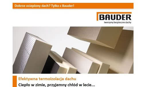 Termoizolacja BauderPIR