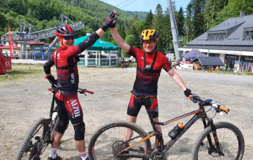 Członkowie Alpol Racing Team biorą udział w MTB Trophy Beskidy