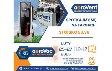 AeroVent na targach Warsaw HVAC Expo 2025 w Nadarzynie