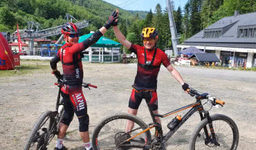Członkowie Alpol Racing Team biorą udział w MTB Trophy Beskidy