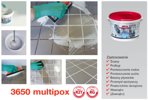 Fuga epoksydowa mira 3650 multipox