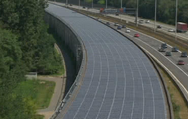 16 tysięcy paneli słonecznych na dachu tunelu w Belgii