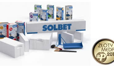 Solbet nagrodzony Złotym Medalem MTP Budma