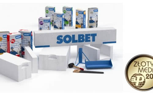 Solbet nagrodzony Złotym Medalem MTP Budma