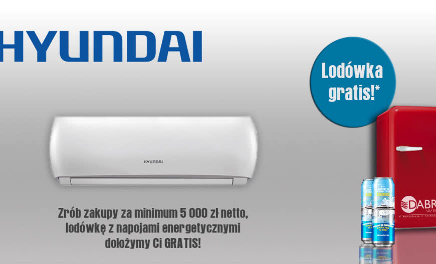 Hurtownia klimatyzacji DABROwent została dystrybutorem koreańskiej marki Hyundai